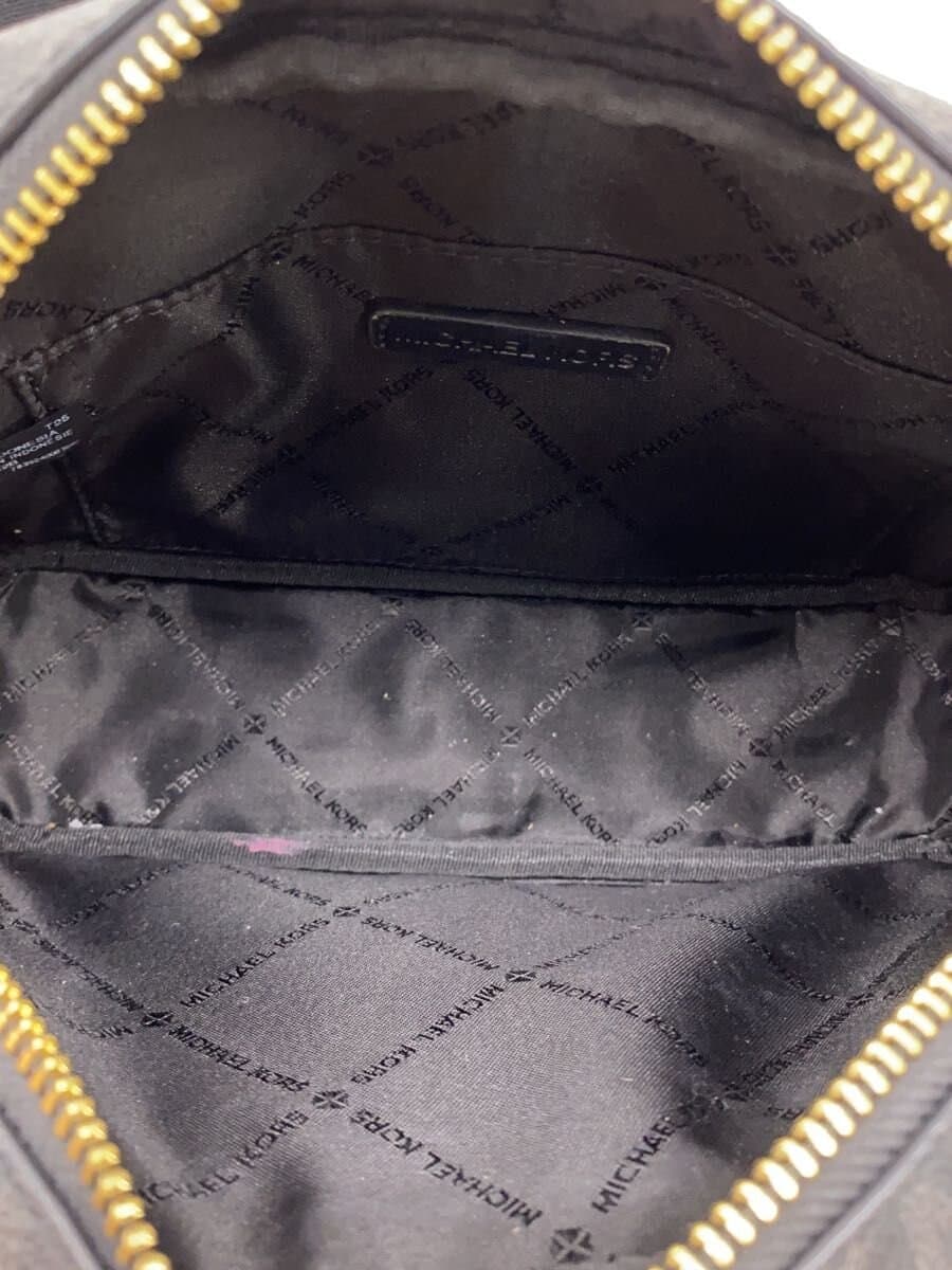 MICHAEL KORS Shoulder Bag Leather Black All-over Pattern 35S2GTTC2B 6