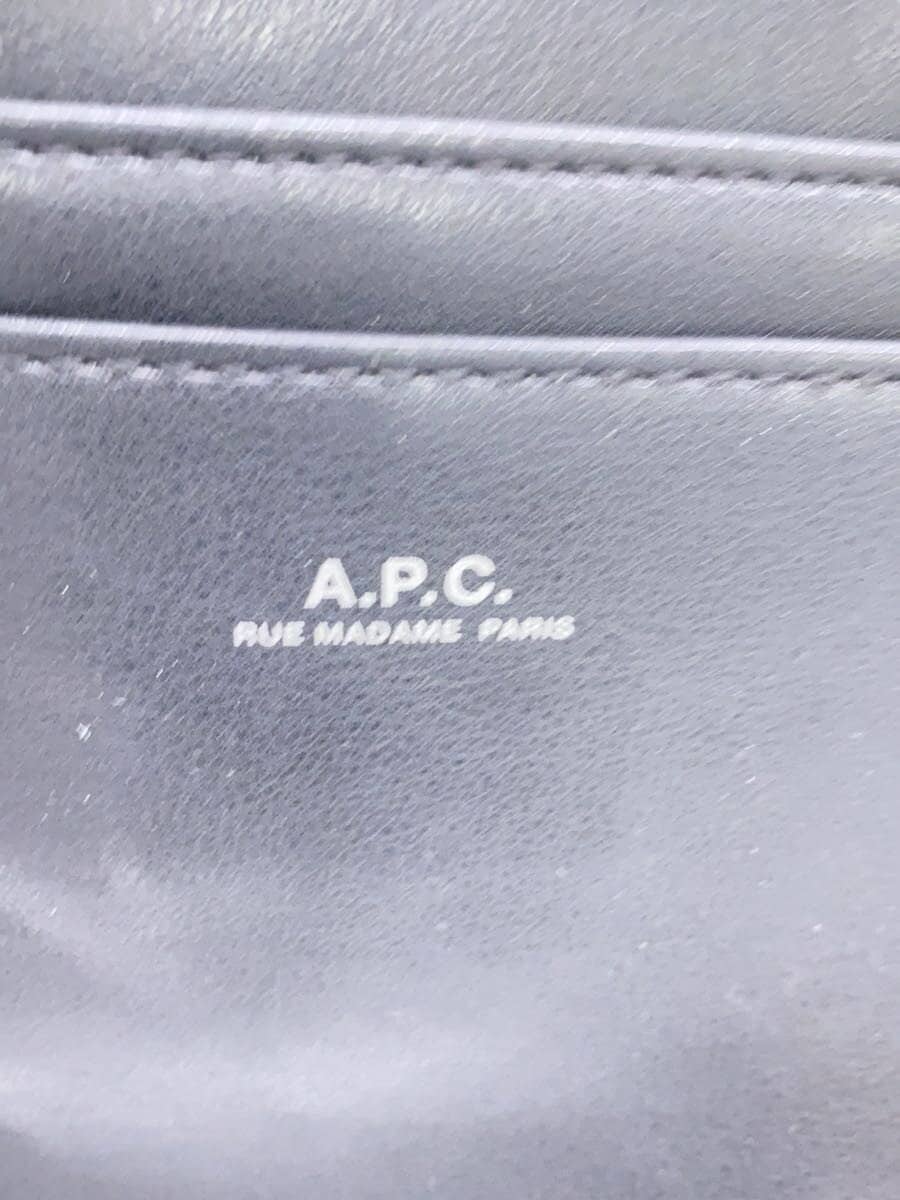 A.P.C. NINO Shoulder Bag Faux Leather BLK 5