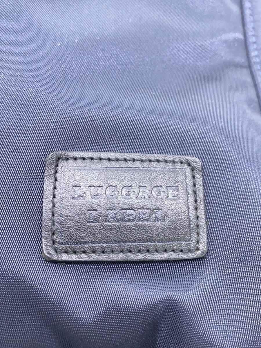 LUGGAGE LABEL Business Backpack Rucksack Nylon Navy Plain 5