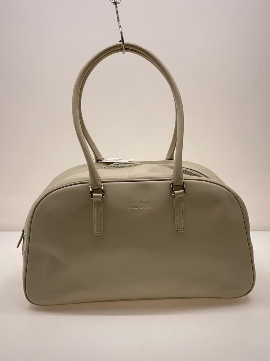 KLON Boston Bag Leather BEG 3