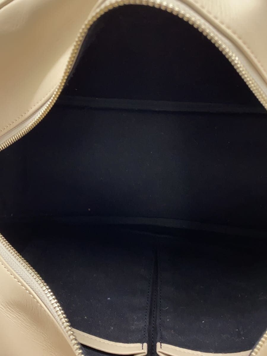 KLON Boston Bag Leather BEG 5