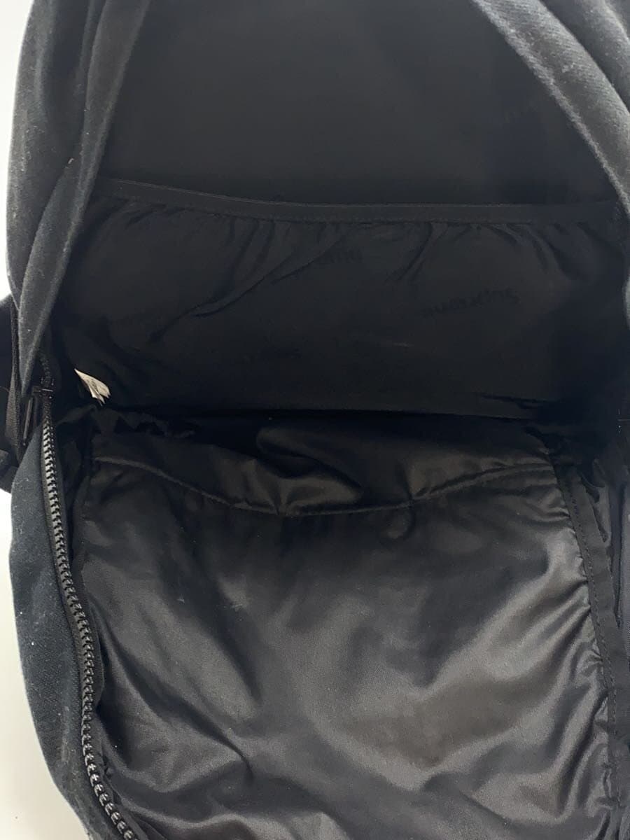 Supreme Backpack Cotton Black Solid Color 6