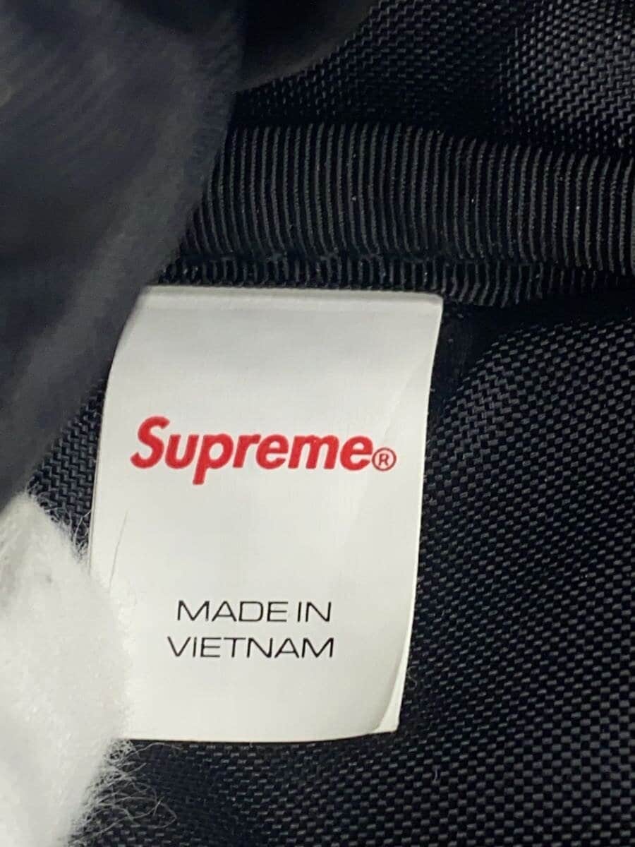 Supreme Backpack Cotton Black Solid Color 7