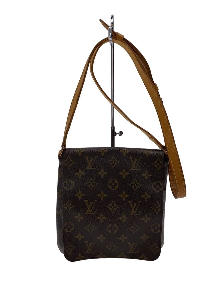 LOUIS VUITTON Musette Salsa _Monogram Canvas_Short Shoulder PVC BRW