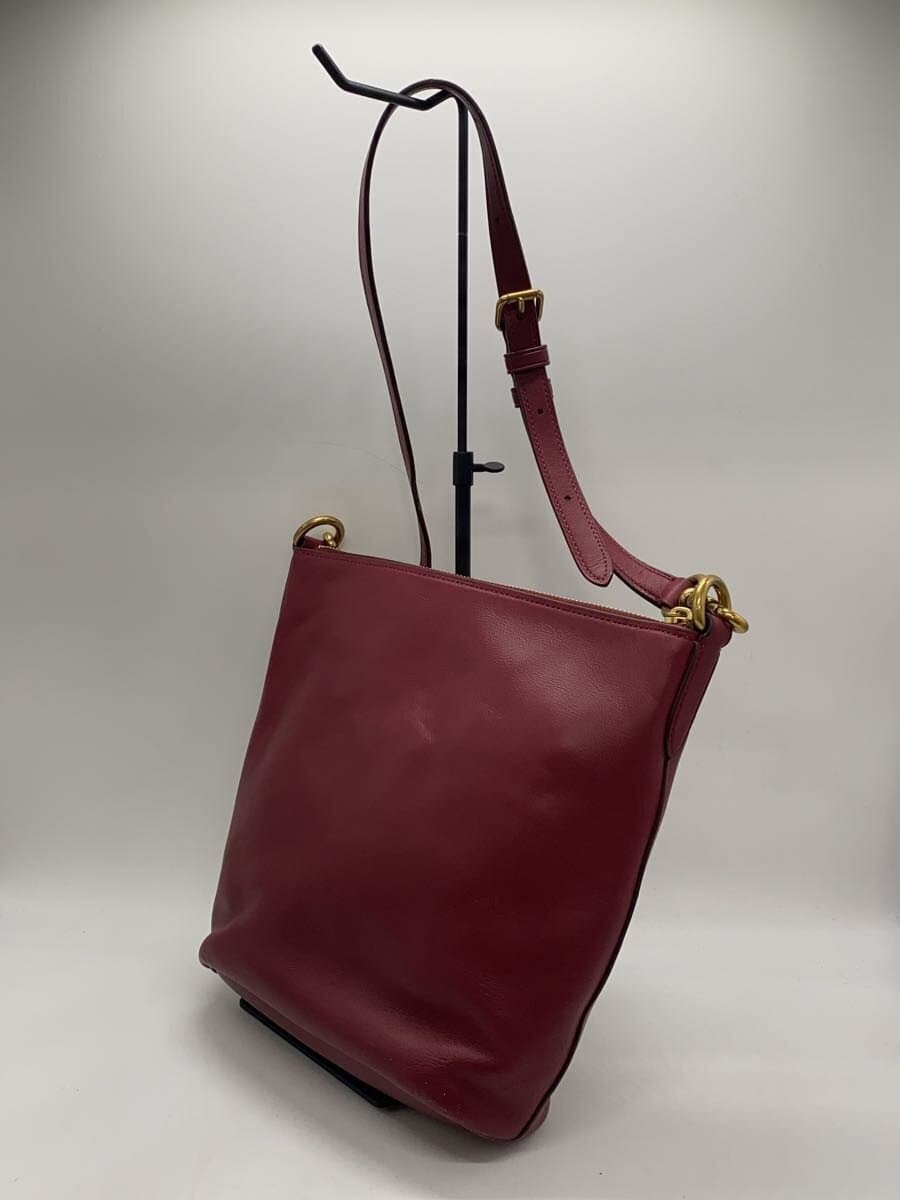 COACH Shoulder Bag Leather BRD Solid 79234 2