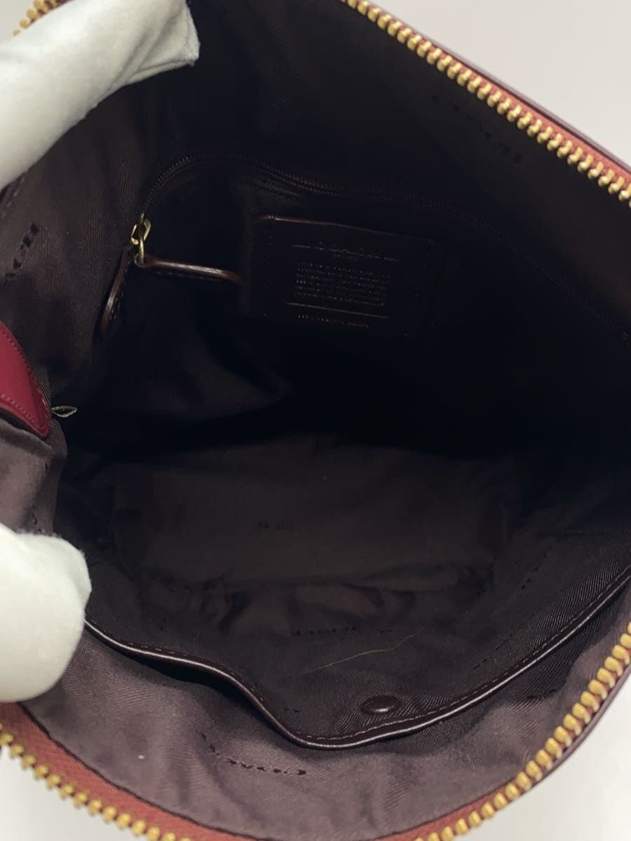 COACH Shoulder Bag Leather BRD Solid 79234 6