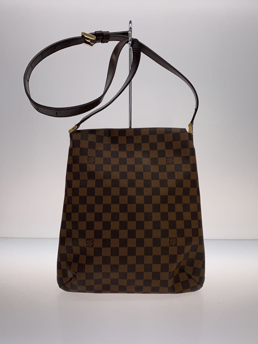 LOUIS VUITTON Musette_Damier Ebene PVC BRW 3