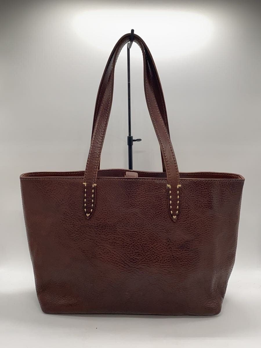GENTEN Bag Leather BRW Solid 3