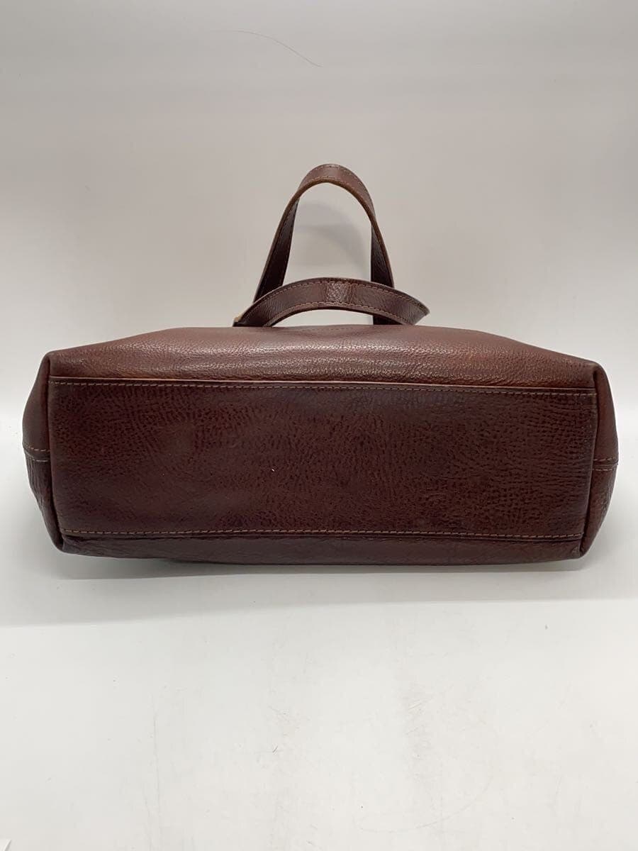 GENTEN Bag Leather BRW Solid 4