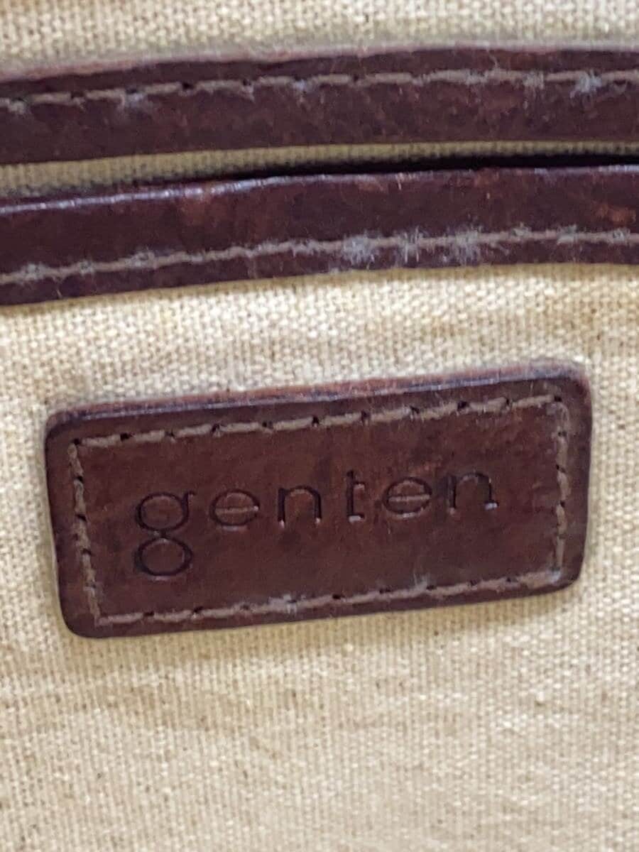 GENTEN Bag Leather BRW Solid 5