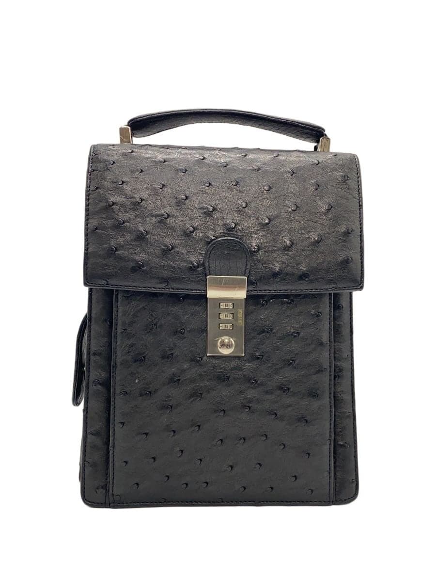 OSTRICH Bag BLK Dot