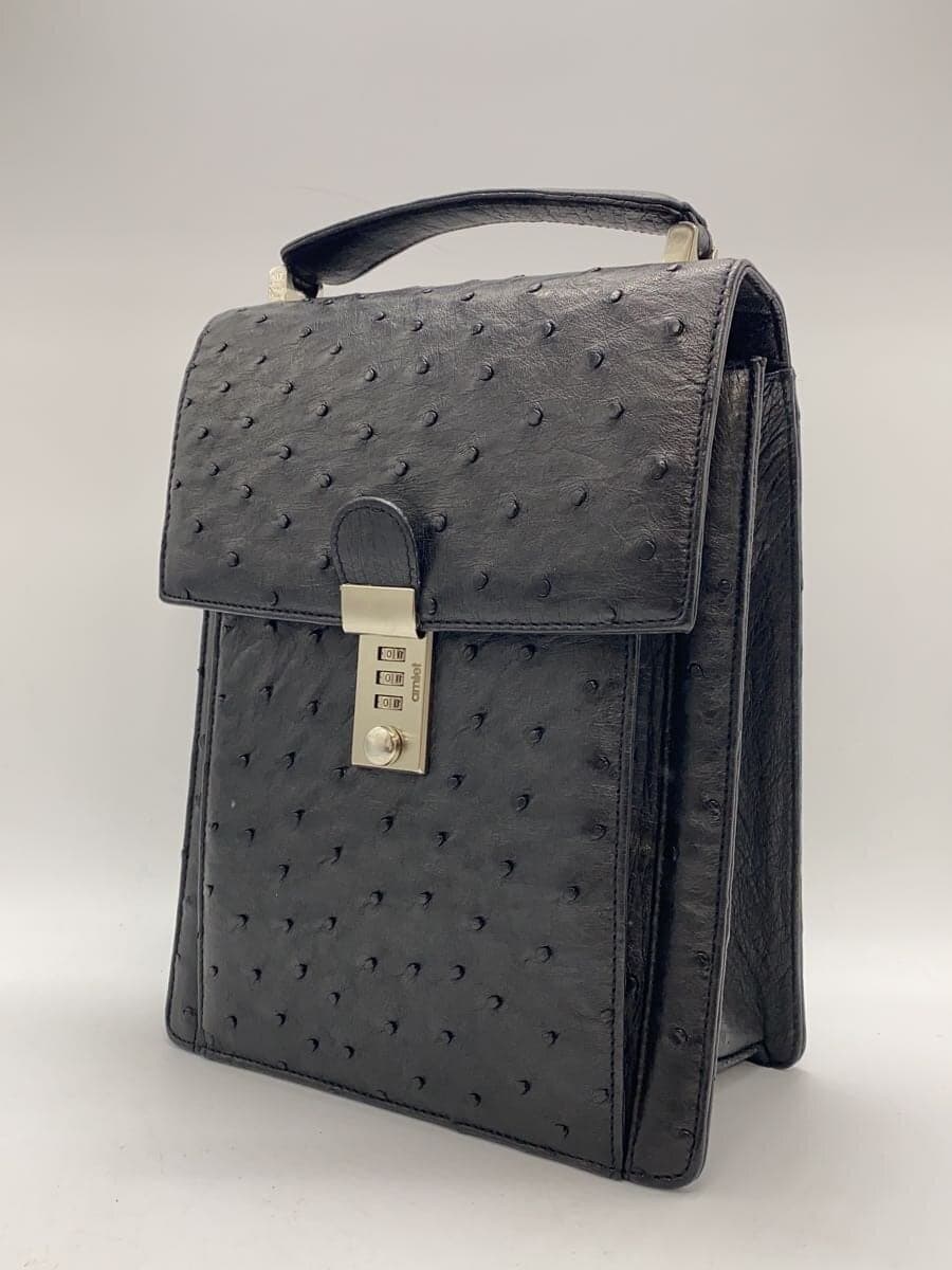OSTRICH Bag BLK Dot 2