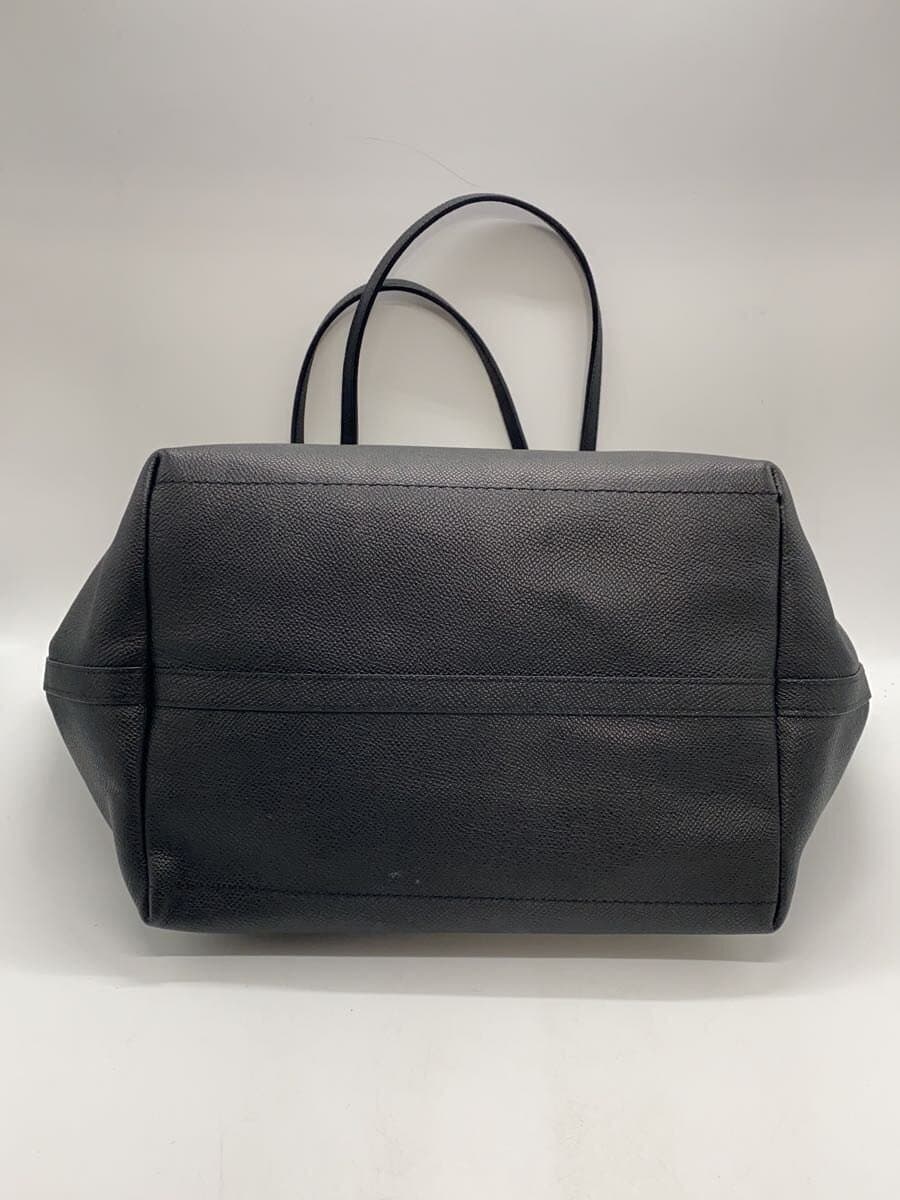 COACH Tote Bag_All Leather Leather BLK 4