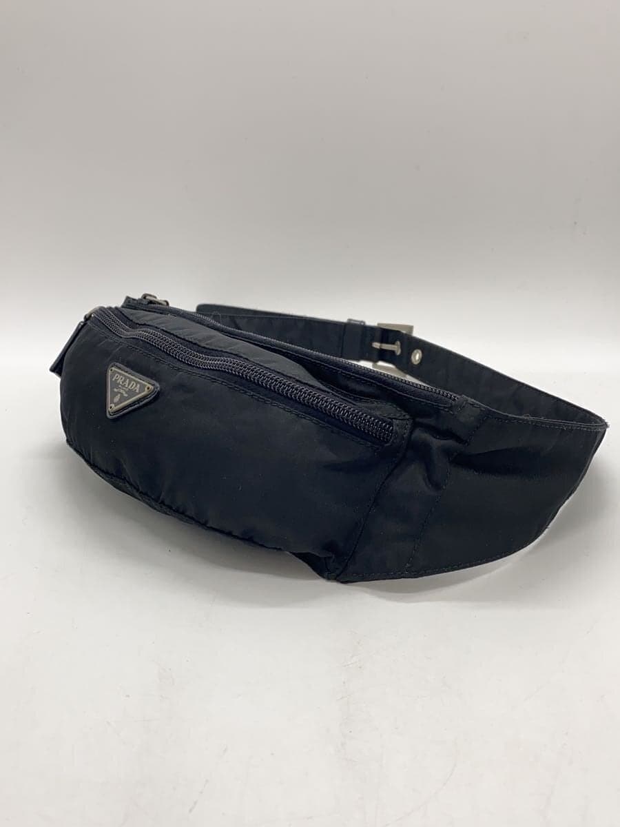 PRADA Waist Bag Nylon BLK 2