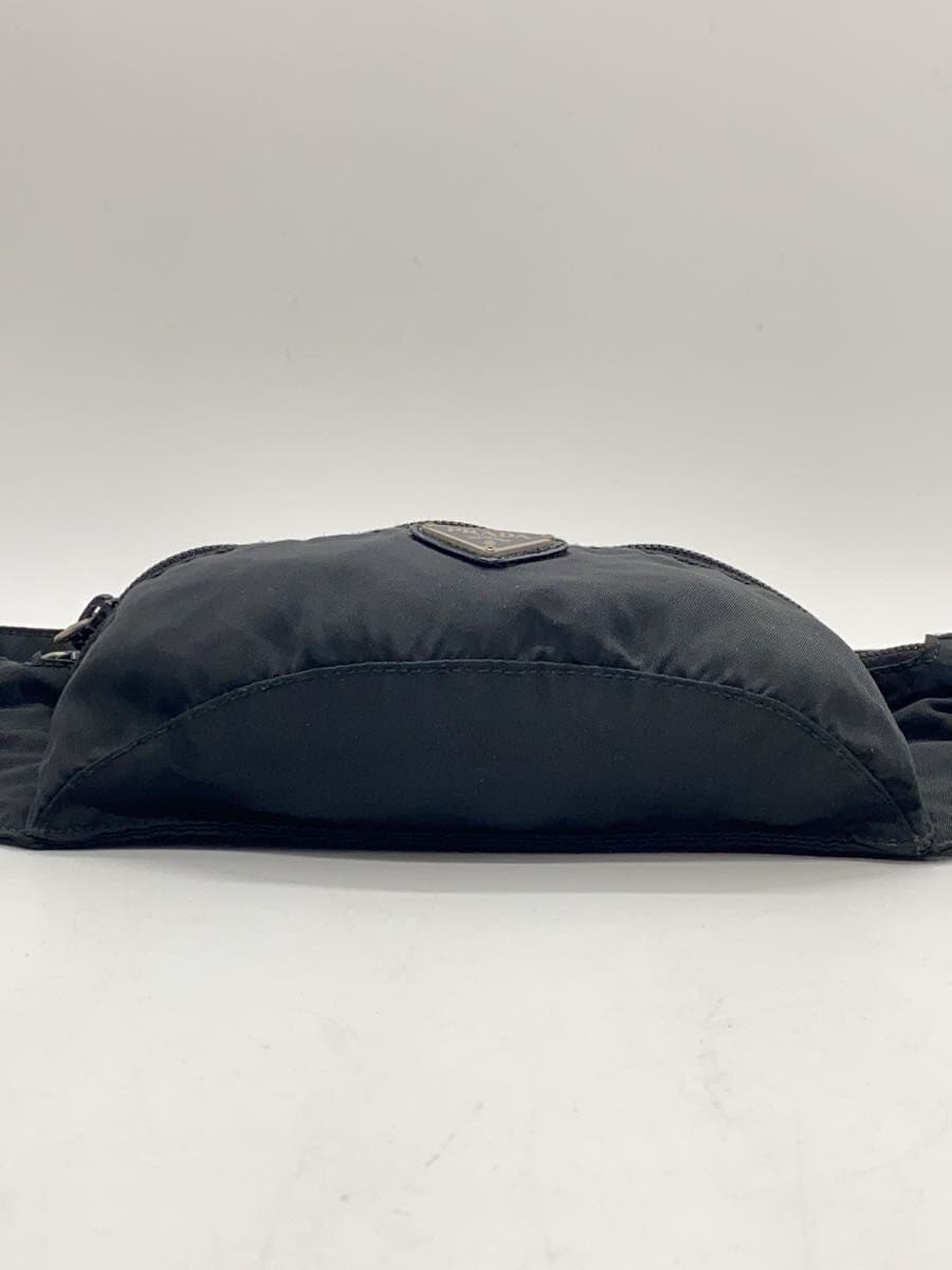 PRADA Waist Bag Nylon BLK 4