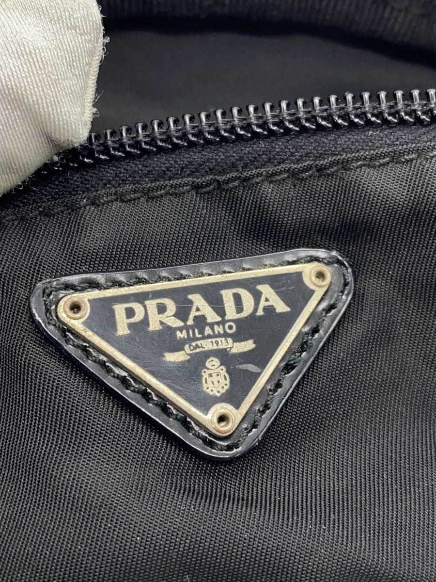 PRADA Waist Bag Nylon BLK 6