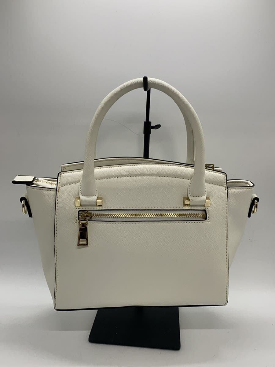 Jewelna Rose Shoulder Bag WHT Solid 3