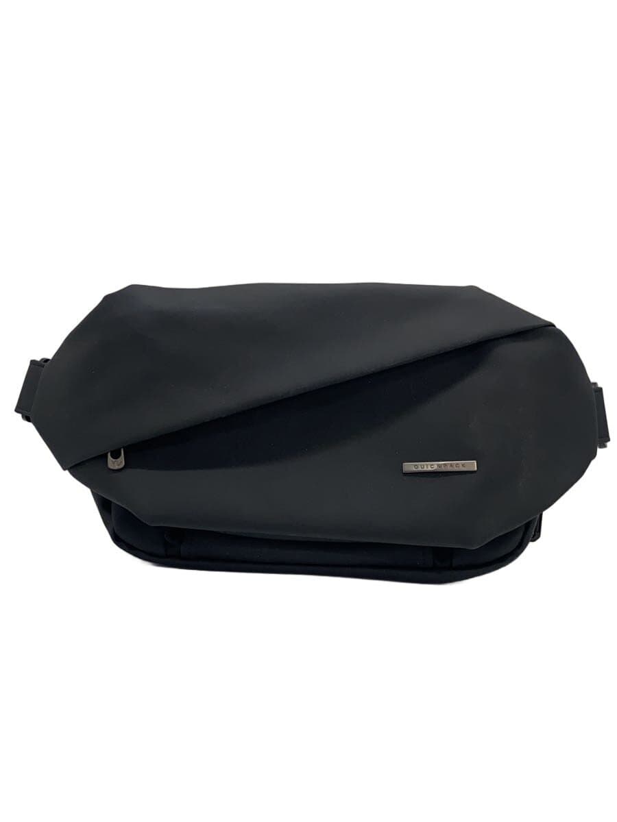 Other Brand QUICKPACK Waist Bag Leather BLK Solid
