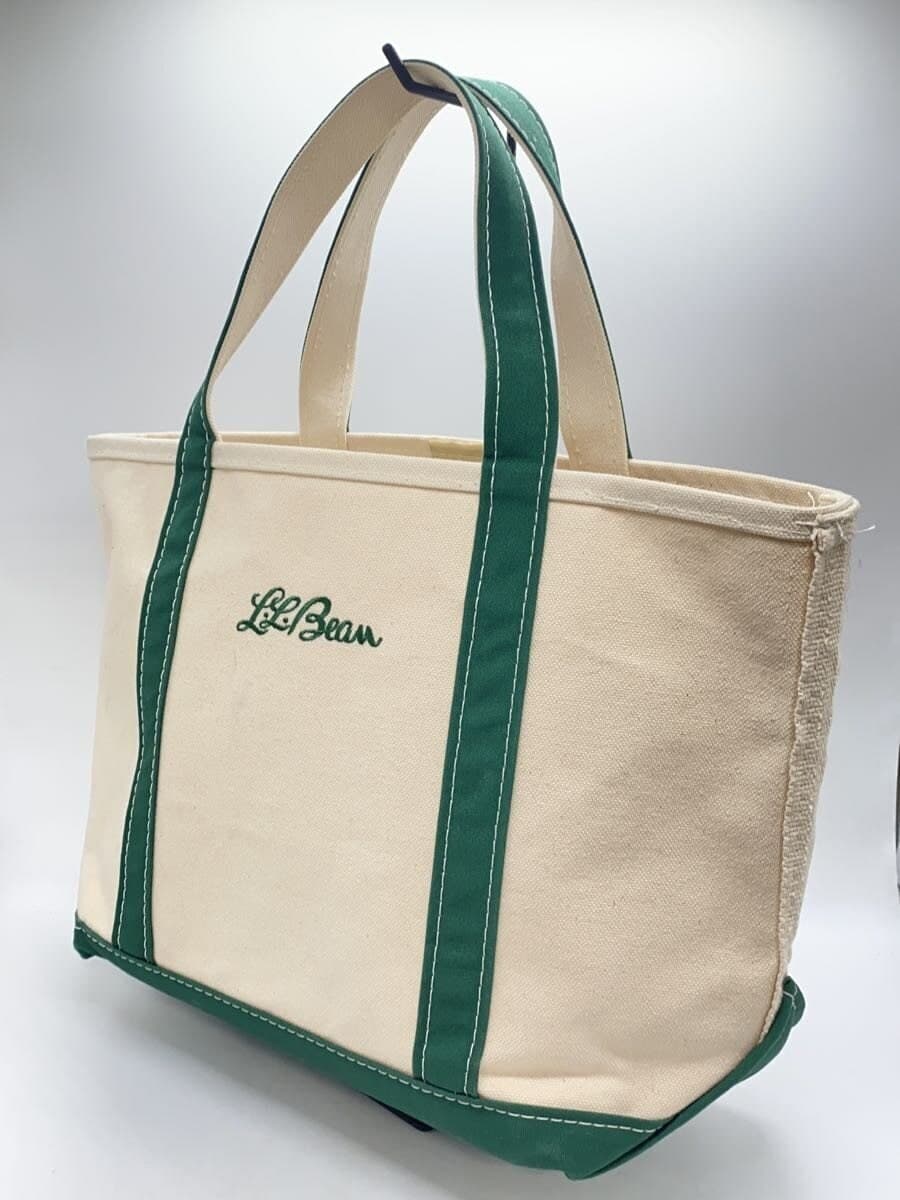 L.L.Bean Tote Bag Canvas GRN 2