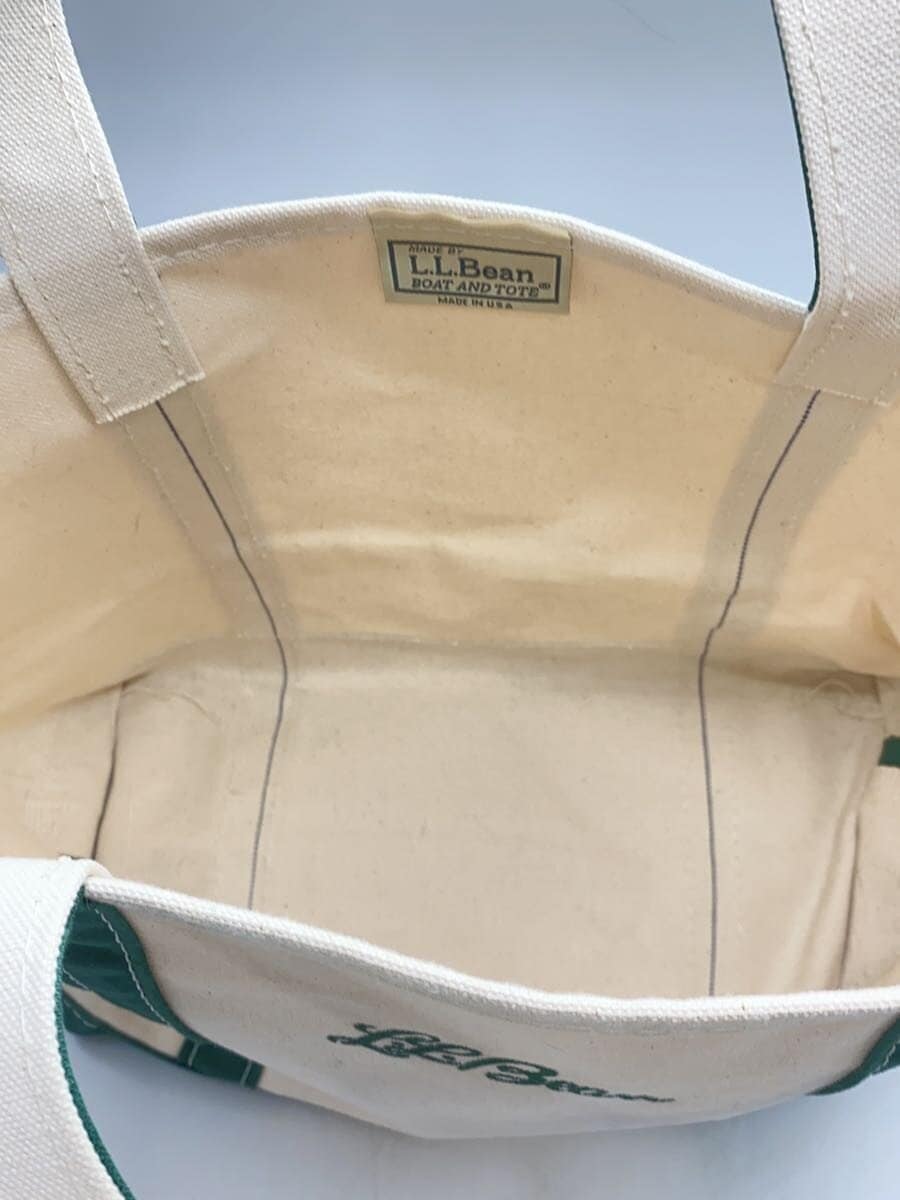 L.L.Bean Tote Bag Canvas GRN 6