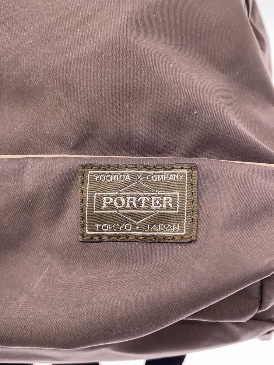 PORTER GIRL Moose Backpack BRW Solid Corner Wear 5