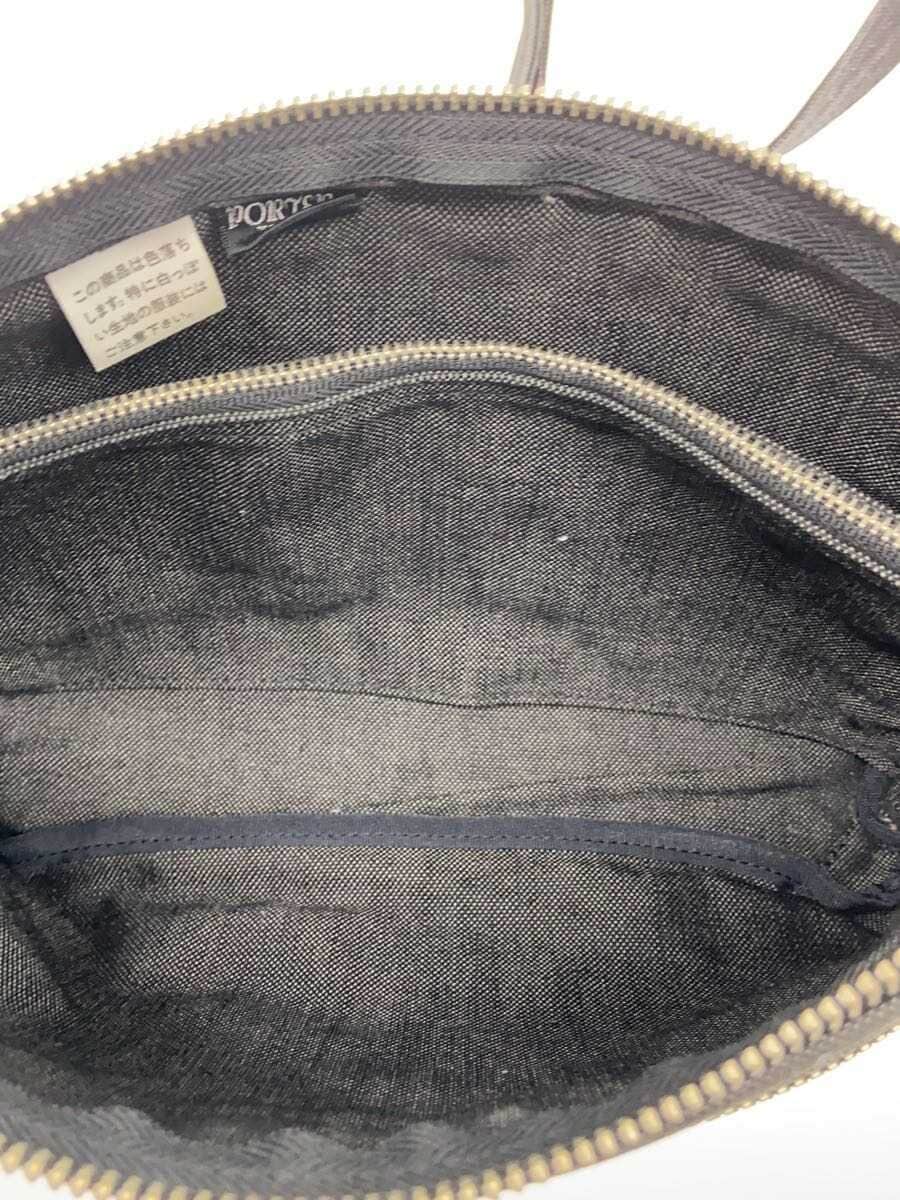PORTER Shoulder Bag Canvas GRY SMOKY 6