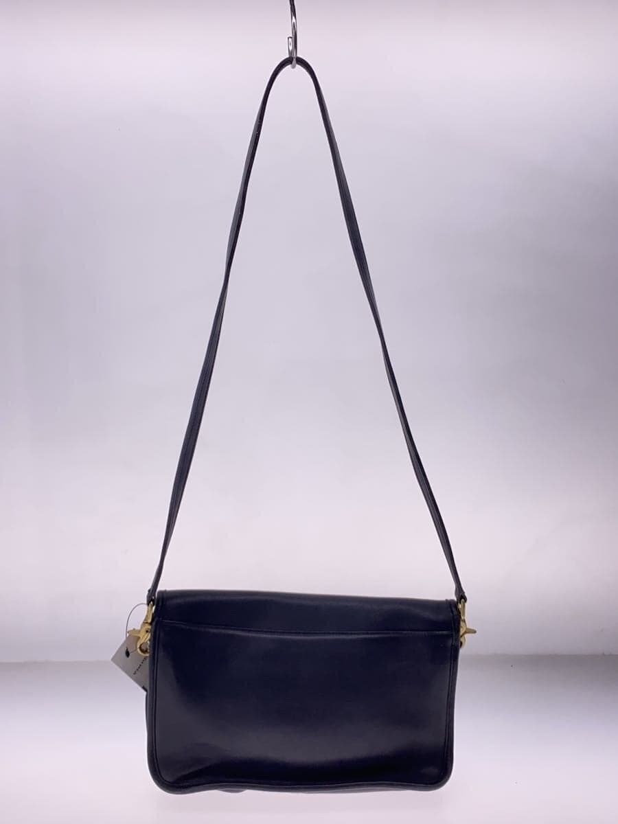 COACH Shoulder Bag Leather BLK Solid B2P-9635 3