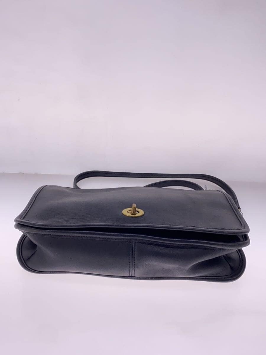 COACH Shoulder Bag Leather BLK Solid B2P-9635 4
