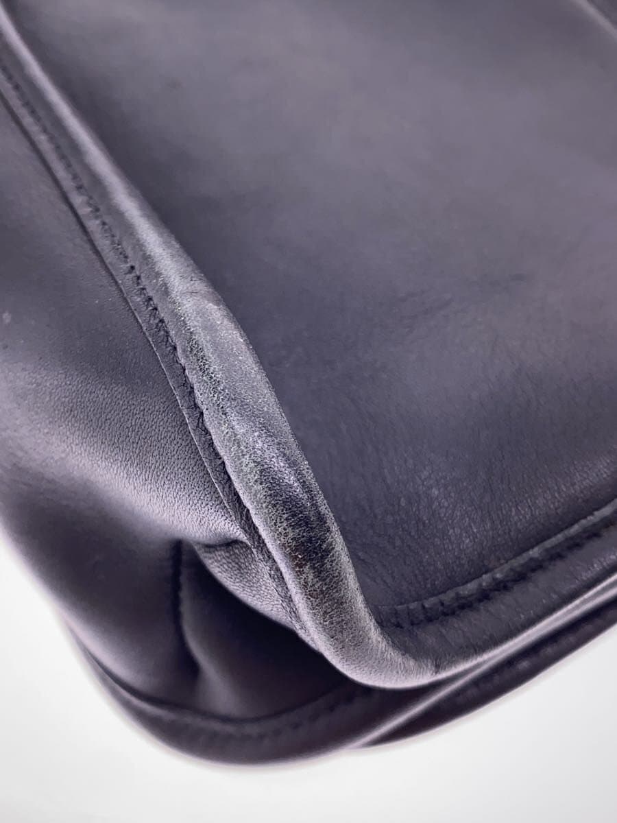 COACH Shoulder Bag Leather BLK Solid B2P-9635 7