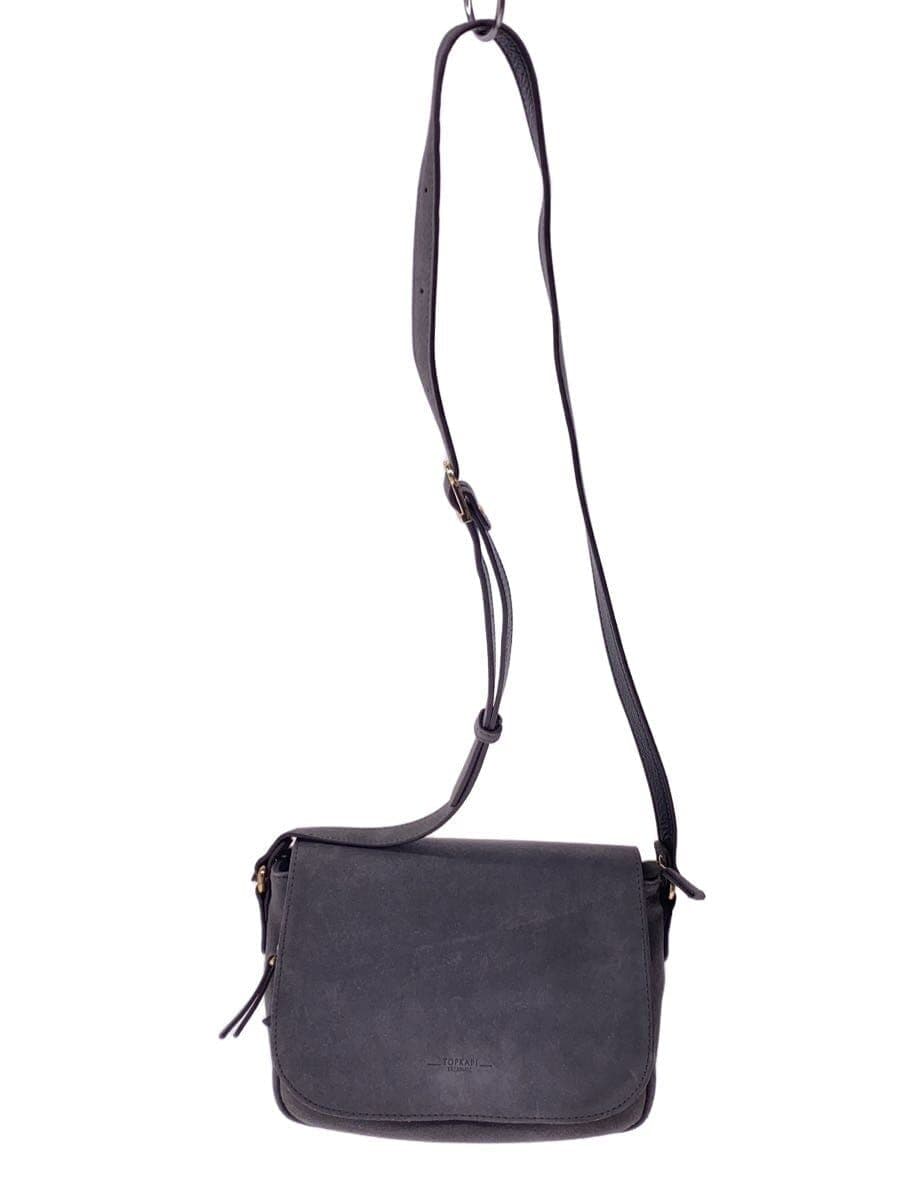TOPKAPI Shoulder Bag Suede GRY