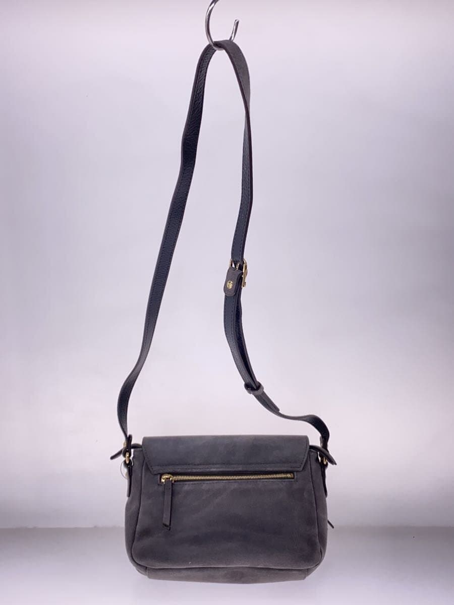 TOPKAPI Shoulder Bag Suede GRY 3