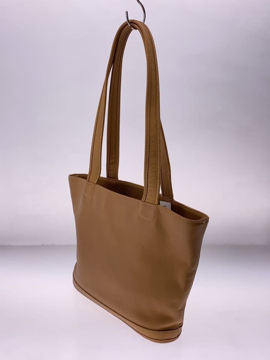 COACH Tote Bag Leather BEG 2