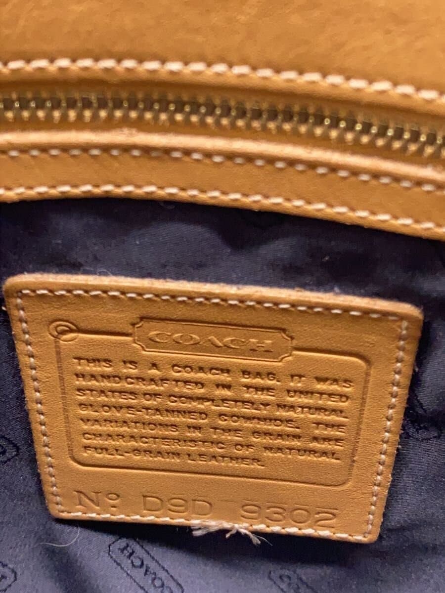 COACH Tote Bag Leather BEG 5