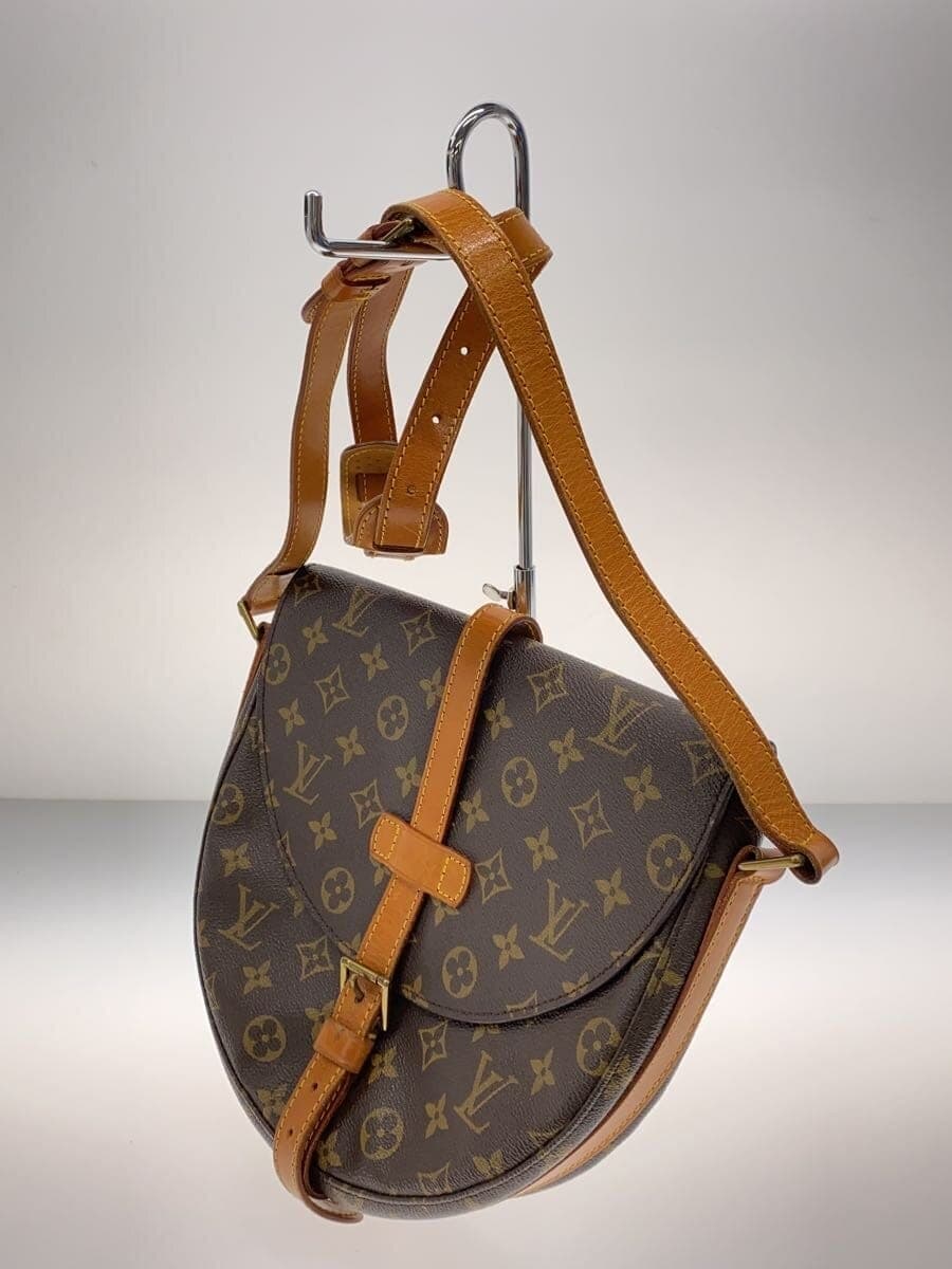LOUIS VUITTON Chanti GM_Monogram Canvas PVC BRW M40647 2