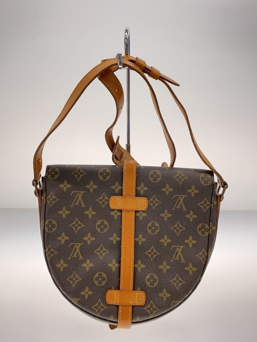 LOUIS VUITTON Chanti GM_Monogram Canvas PVC BRW M40647 3
