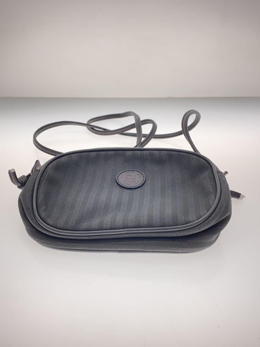 FENDI Shoulder Bag -- BLK Stripe 4