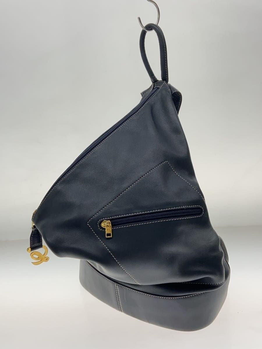 LOEWE Backpack Leather NVY 2