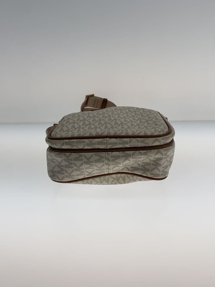 MICHAEL KORS Shoulder Bag PVC WHT All Over Pattern 4