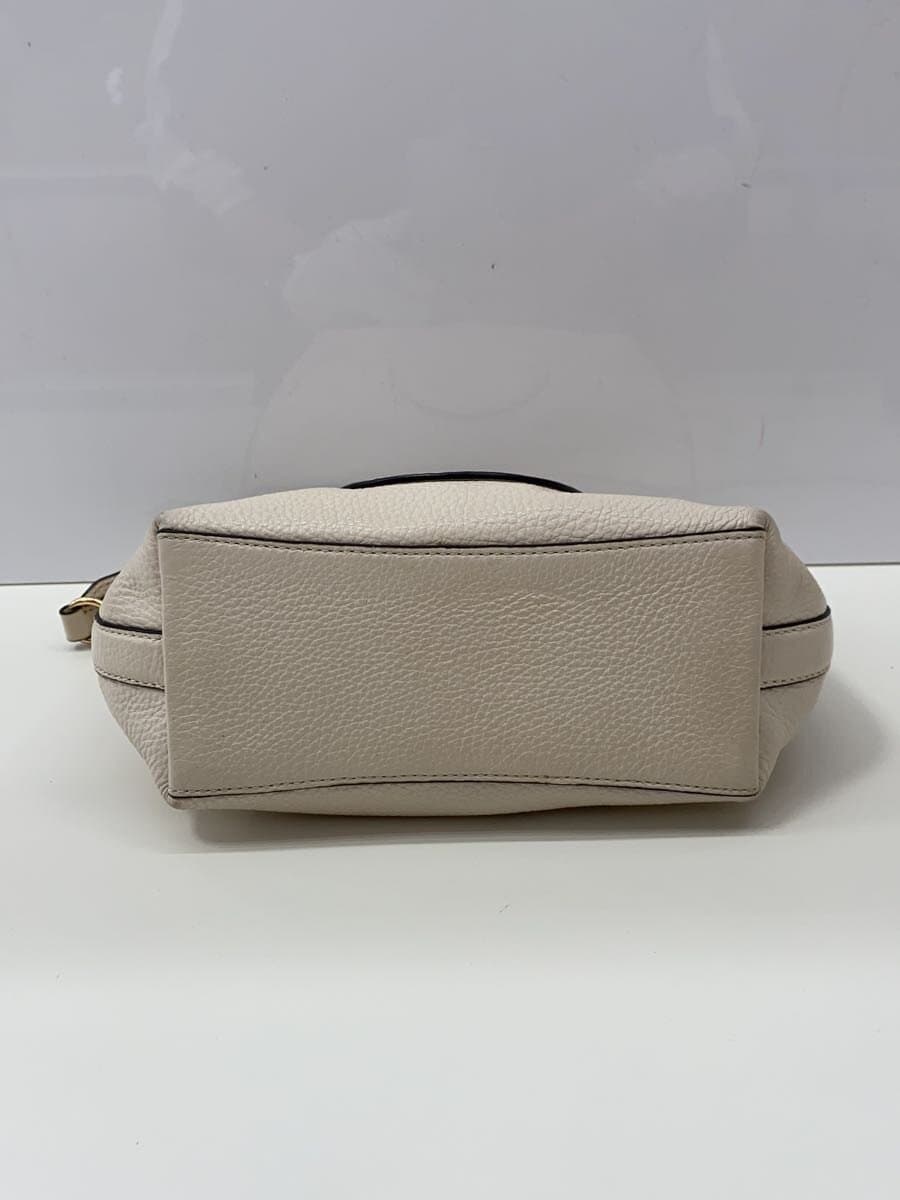 COACH Dempsey Pebbled Leather Shoulder Bag Leather BEG C2829 4