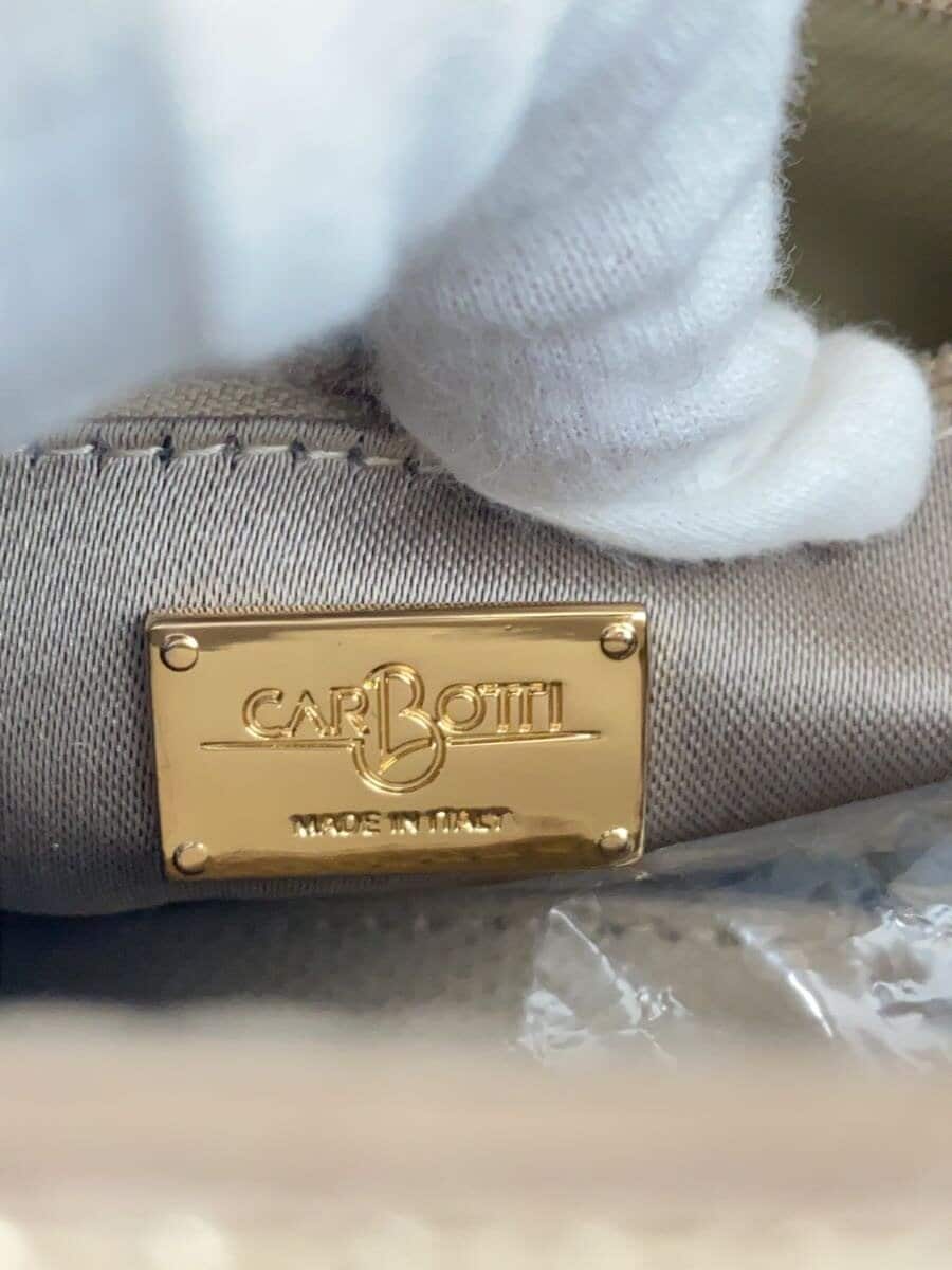 CARBOTTI Handbag Leather BEG ELENA243 5