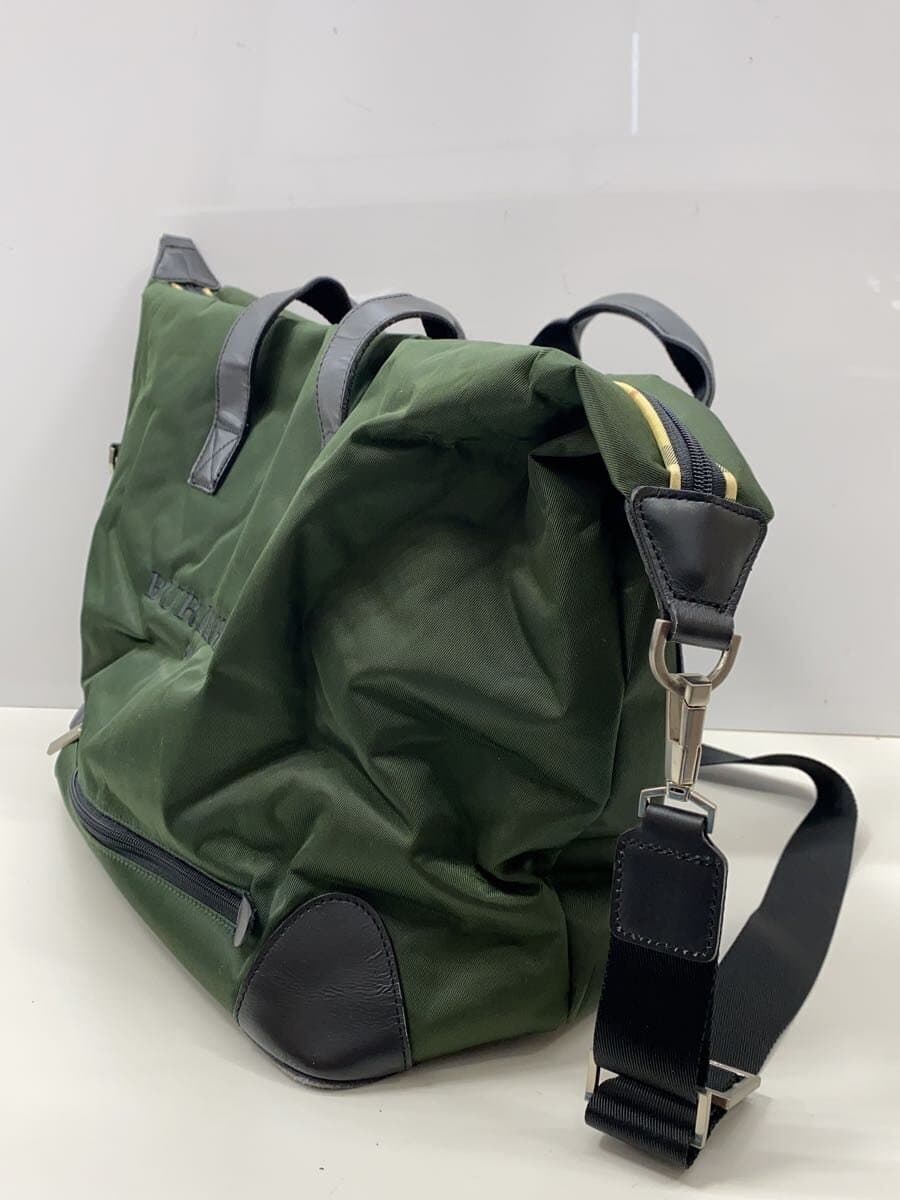 BURBERRY GOLF Boston Bag GRN 2