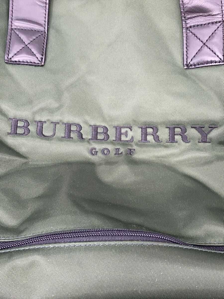 BURBERRY GOLF Boston Bag GRN 5