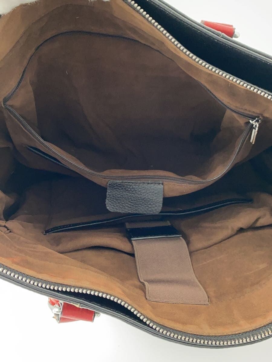 Other Brand Cheval noir Tote Bag Leather BLK 5