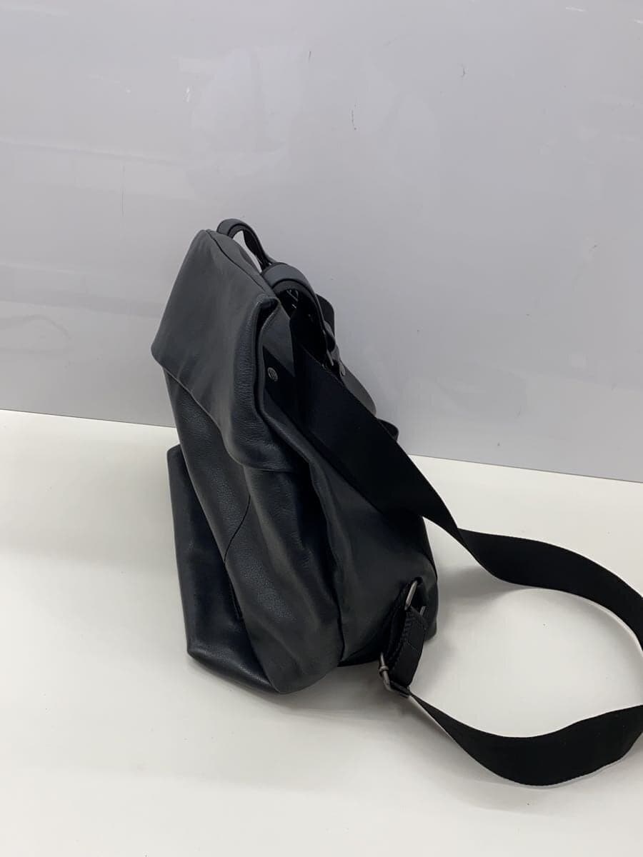 MANDARINA DUCK Backpack Leather BLK 2