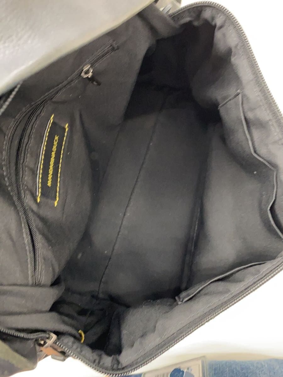 MANDARINA DUCK Backpack Leather BLK 6