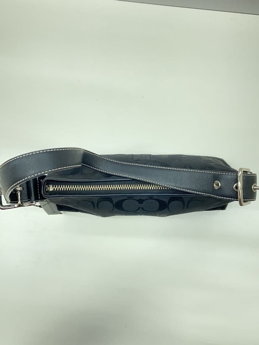 COACH Bag Canvas BLK All Over Pattern Y2k Accessory Pouch 4