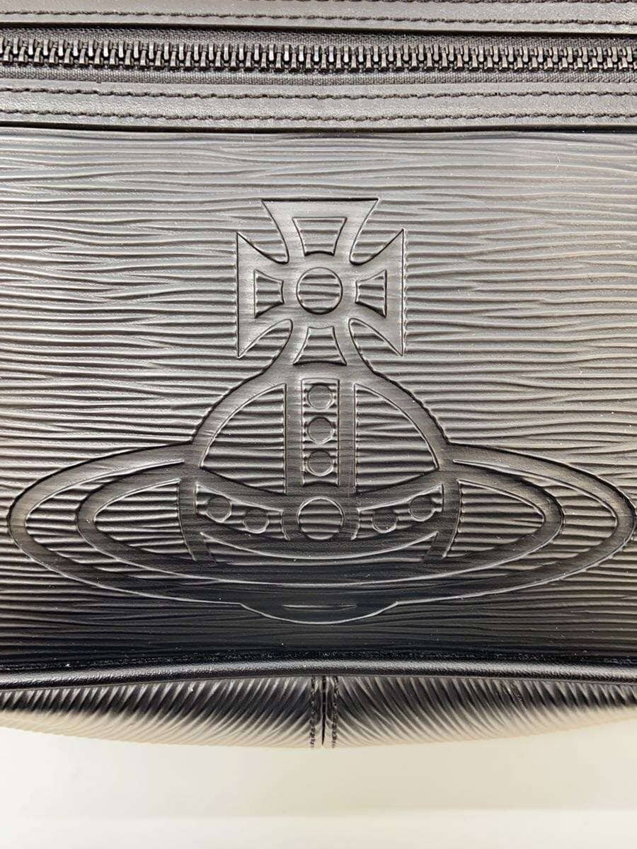 Vivienne Westwood Shoulder Bag BLK Solid Flow Body Bag 4