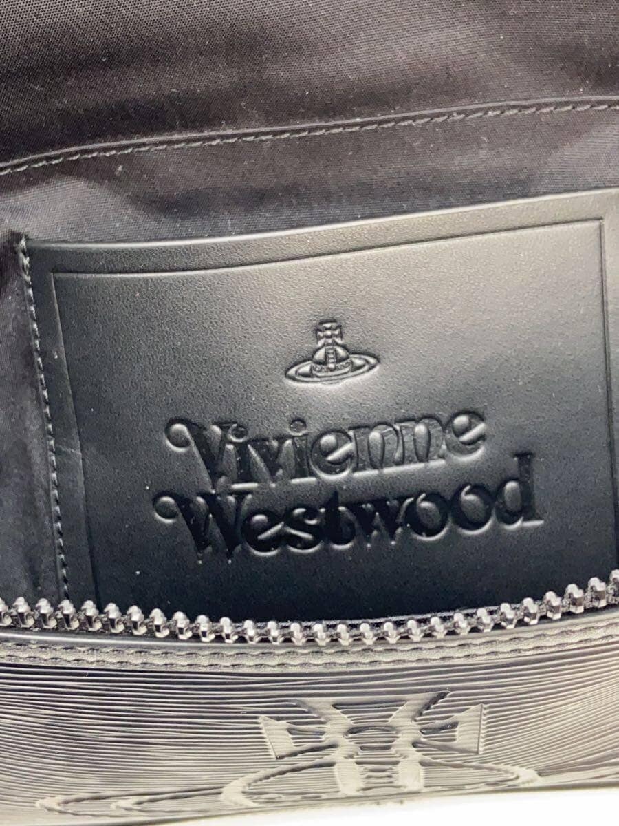 Vivienne Westwood Shoulder Bag BLK Solid Flow Body Bag 6