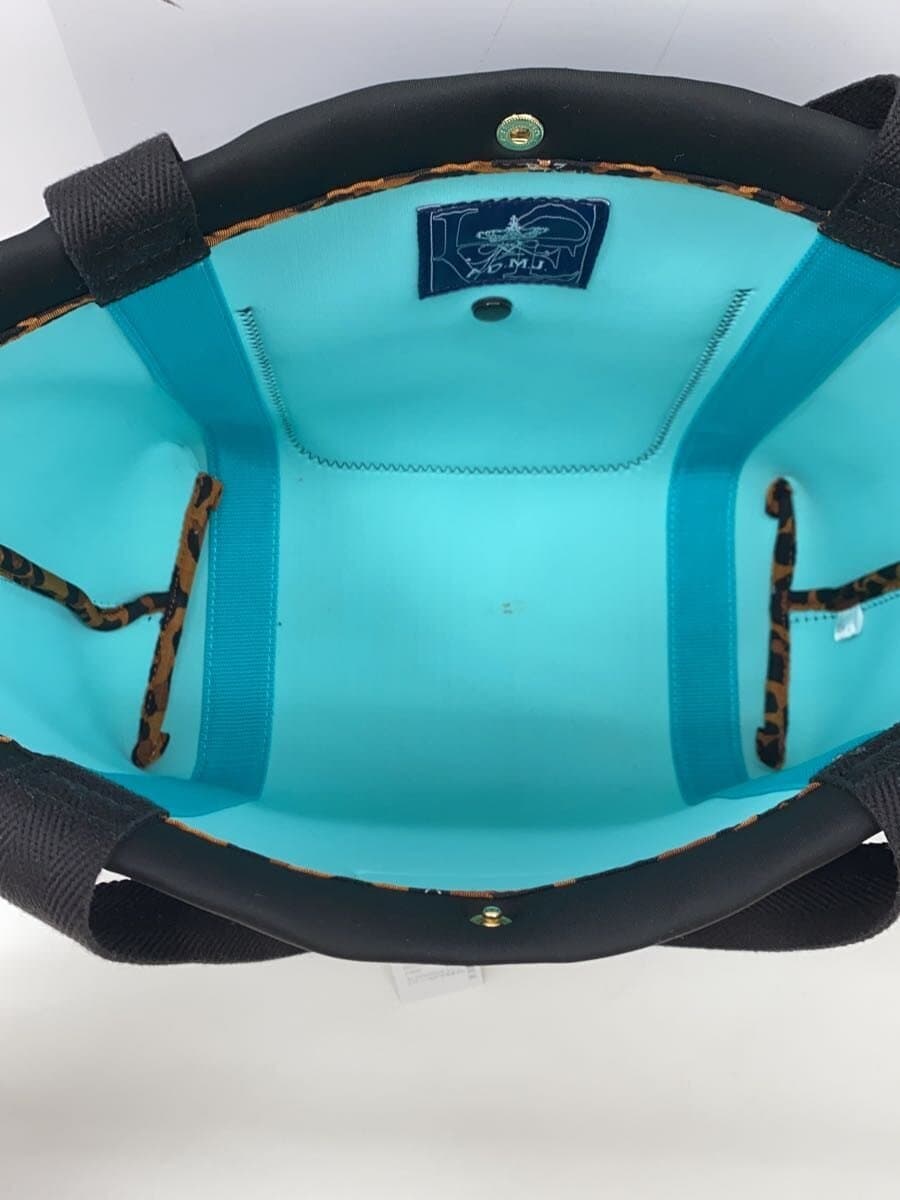 A.D.M.J. Magic Light Tricot Double Tote Bag -- BLK Interior bottom has stains 6