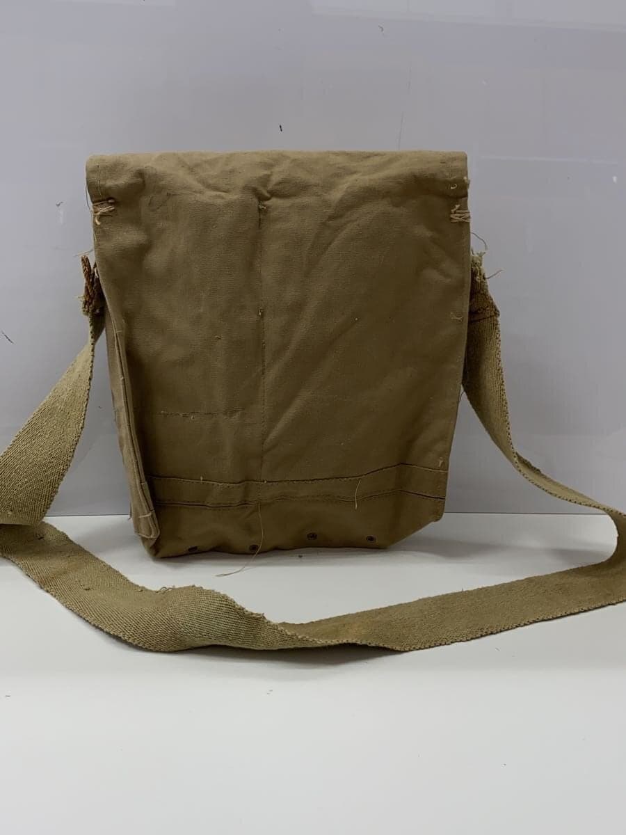 EURO VINTAGE gas mask bag 40s cotton British military 2